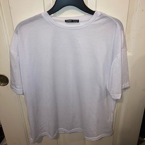 Shein oversize white t-shirt